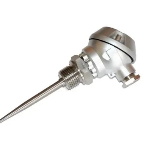 Electrotherm PT100 RTD Sensor, 6mm Dia, 150mm Long, 3 Wire, G1/4, F0.3 +400°C Max - 373S-E-3LS-150-G1/4 product image