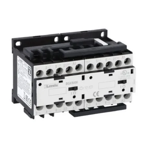 Lovato BGR12 Contactor, 230 V Coil, 12 A, 5 kW, 690 V - 11BGR1201A23060 product image
