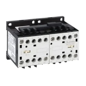 Lovato BGT09 Reversing Contactor, 110 V dc Coil, 3-Pole, 9 A, 5 kW, 1NO, 690 V - 11BGT0910D110 product image