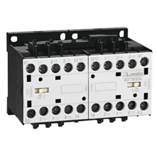 Lovato BGT12 Contactor, 230 V Coil, 12 A, 5 kW, 690 V - 11BGT1210A23060 product image