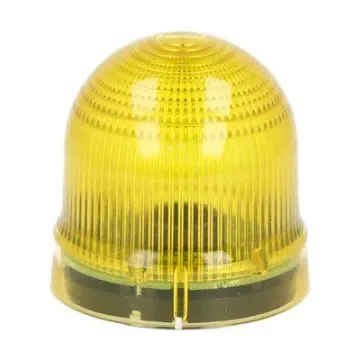 Lovato 8LB6S Series Yellow Sounder Beacon, 24 V ac/dc, IP54, 80dB at 1 Metre - 8LB6S2B5 product image