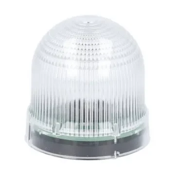 Lovato 8LB6S Series White Sounder Beacon, 24 V ac/dc, IP54, 80dB at 1 Metre - 8LB6S2B8 product image
