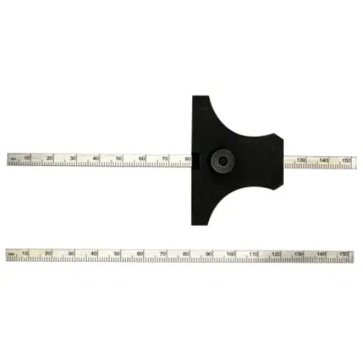 RS PRO 134mm Metric Depth Gauge, Steel, 47g - 2741083 product image