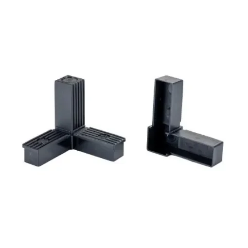 RS PRO 3-Way Connector, Square Tube Connector, Strut Profile 25 mm - 2741115 product image