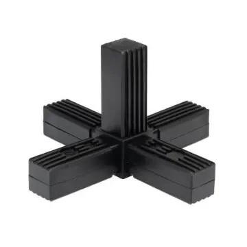 RS PRO Steel Core 5-Way Connector, Square Tube Connector, Strut Profile 25 mm - 2741126 product image