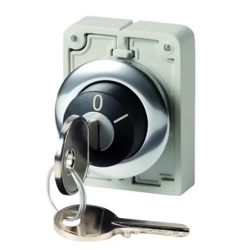 Eaton IP64 Keylock Switch 2-Way Ronis-Key - 187063 M30C-FWRS-RS-A1 product image