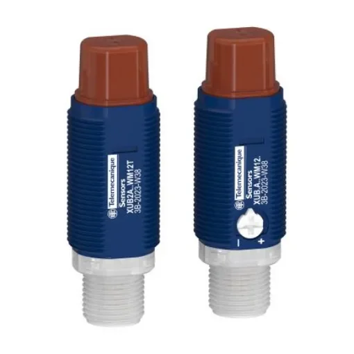 Telemecanique Sensors Through Beam Photoelectric Sensor, Cylindrical Sensor, 12 m Detection Range IO-LINK - XUB2APYWM12 product image