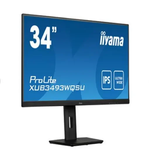 iiyama PROLITE XUB3493WQSU-B5 34in LED Monitor, 3440 x 1440 product image