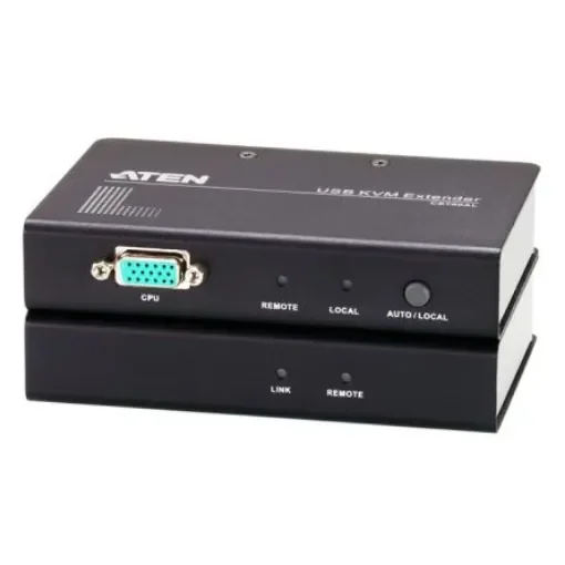 Aten Dual Monitor USB USB, VGA over CAT 5 KVM Extender, 150m - CE700A product image