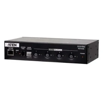 Aten IEC C14 4 Gang Power Distribution Unit, 3m Cable, 10A, 100 - 240 V - PE4104G product image