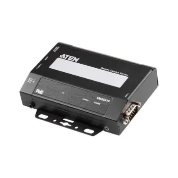 Aten Device server, 2 Ethernet Port, 2 Serial Port, RS232, RS422, RS485 Interface, 921.6kbps Baud Rate - SN3401P product image