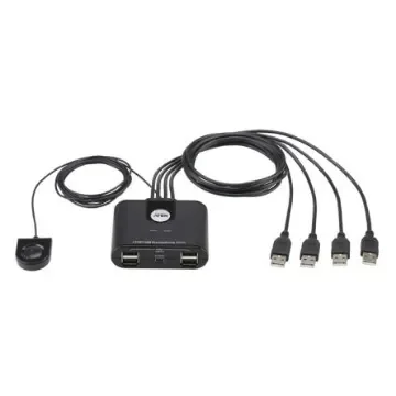 Aten 4 USB 2.0 Docking Station with USB - 4 x USB ports, USB A - US424 product image