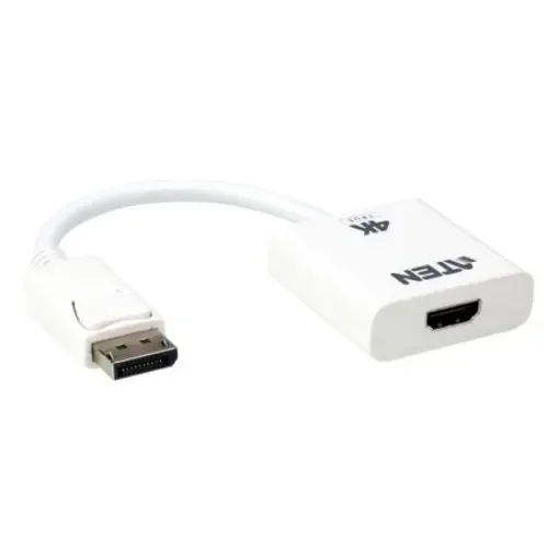 Aten DisplayPort to HDMI Adapter, 180mm Length - 4096 x 2160 Maximum Resolution - VC986B product image
