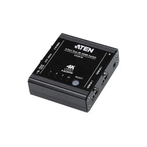 Aten 4 Port 3 Input 1 Output HDMI Switch 4096 x 2160 - VS381B product image