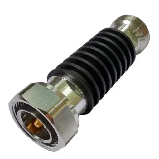 Huber+Suhner RF Attenuator Straight Coaxial Connector 7/16 6dB, Operating Frequency 6GHz - 5906.41.0001 product image