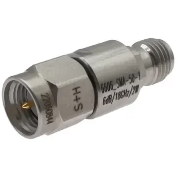 Huber+Suhner RF Attenuator Straight Coaxial Connector SMA 10dB, Operating Frequency 18GHz - 85177145 product image