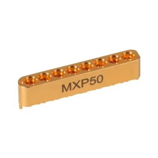 Huber+Suhner, Plug Surface Mount Coaxial PCB Connector, Coaxial Cable Termination, Straight Body - 1x8A_81_MXP-S50-0-3/111_NE product image
