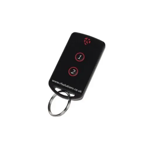RF SolutionsFOBBER-4T2 2 Button Remote Control Fob, 433.92MHz product image
