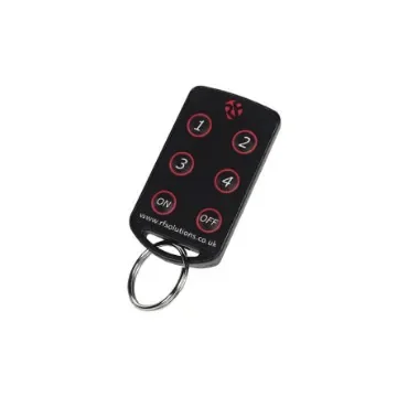 RF SolutionsFOBBER-4T6 6 Button Remote Control Fob, 433.92MHz product image