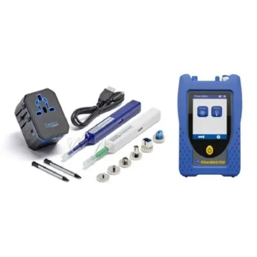 TREND Networks FiberMASTER Power Meter Single Mode & Multimode Fibre Optic Test Kit - R240-PMIV product image
