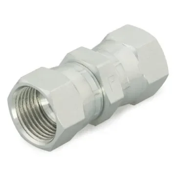 Parker Straight Female 37° JIC Flare Swivel to Female 37° JIC Flare Swivel, 10 HX6-S product image