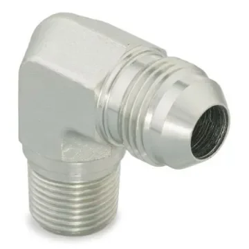 Parker Elbow 90° Male 37° JIC Flare to Male BSPT, 10-12C3MXS product image