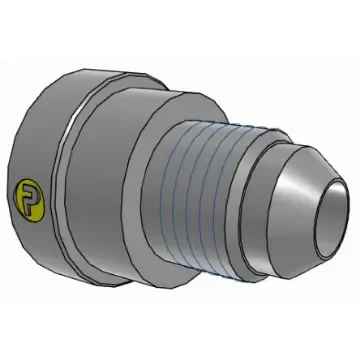 Parker Hydraulic Straight Threaded Reducer UNF 7/8-14 Female to UNF 1/2-20 Male, 10-5TRTXS product image