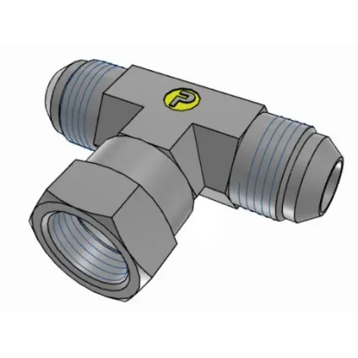 Parker Hydraulic End Nut UNF 7/8-14 Male to UNF 7/8-14 Female, 10S6MXS product image