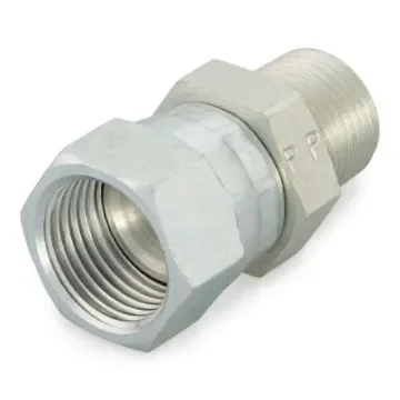 Parker Straight Female 37° JIC Flare Swivel to Male NPT/NPTF, 12 F6X-S product image
