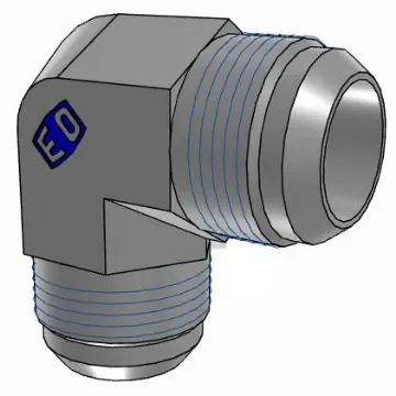 Parker Hydraulic Elbow Compression Tube Fitting UNF 1 5/16-12 Male to UNF 1 5/16-12 Male, 16EMTXS product image