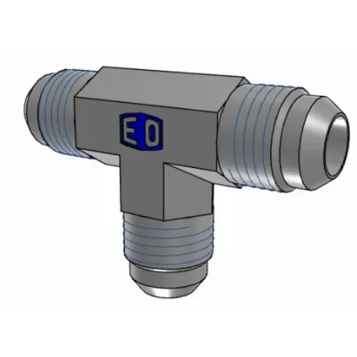 Parker Tee Male 37° JIC Flare to Male 37° JIC Flare, 16JMTXS product image