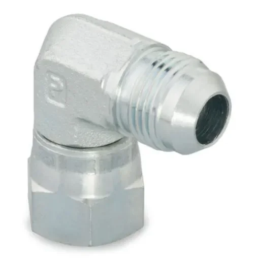 Parker Elbow 90° Male 37° JIC Flare to Female 37° JIC Flare Swivel, 20 C6X-S product image