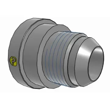 Parker Hydraulic Straight Threaded Reducer UNF 1 5/8-12 Female to UNF 1 1/16-12 Male, 20-12TRTXS product image
