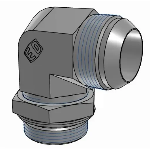 Parker Hydraulic Male Stud M42 Male to UNF 1 5/8-12 Male, 20M42C8OMXS product image