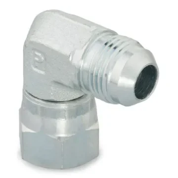 Parker Elbow 90° Male 37° JIC Flare to Female 37° JIC Flare Swivel, 24 C6X-S product image