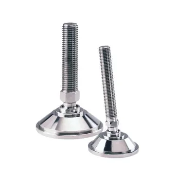 Nu-Tech Engineering M24 100mm Dia. Steel Levelling Adjustable Foot, 3000kg Static Load Capacity 10° Tilt Angle - A070/029 product image