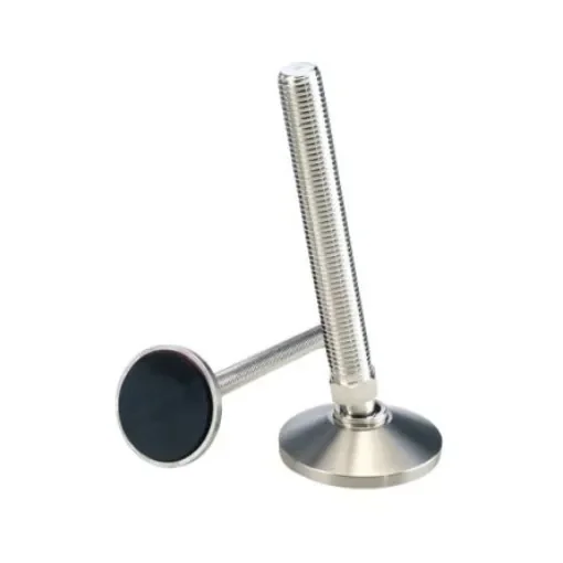 Nu-Tech Engineering M20 75mm Dia. Stainless Steel Levelling Adjustable Foot, 1750kg Static Load Capacity 10° Tilt Angle - A087/012 product image
