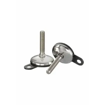 Nu-Tech Engineering M20 75mm Dia. Stainless Steel Electronics Adjustable Foot, 750kg Static Load Capacity 3.5° Tilt - A205/006 product image