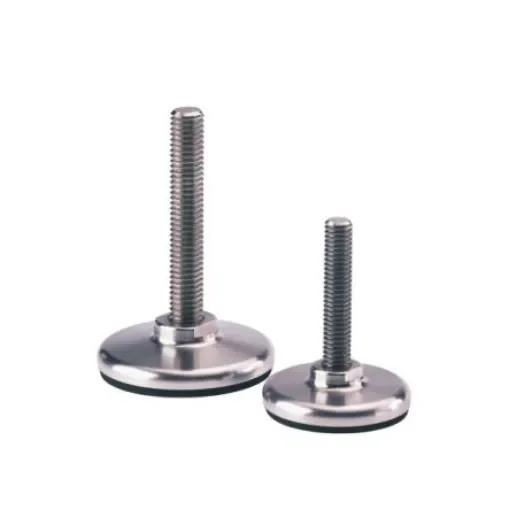 Nu-Tech Engineering M20 120mm Dia. Stainless Steel Electronics Adjustable Foot, 3000kg Static Load Capacity 0° Tilt - A315/007 product image