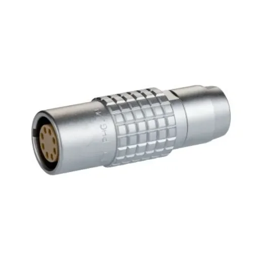 LEMO Circular Connector, 8 Contacts, Cable Mount, Socket, Female, IP50, 2B Series - PHG.2B.308.CLLZ product image