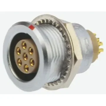 LEMO Circular Connector, 19 Contacts, Panel Mount, Socket, Female, IP50, 2B Series - EGG.2B.319.CLL product image