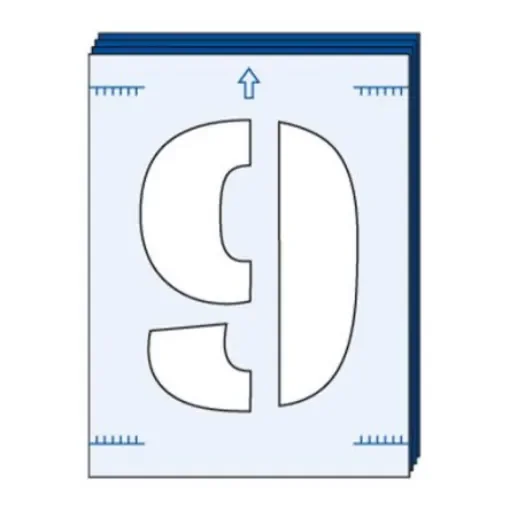 Spectrum Industrial 1 Piece Polyester Stencil Letters - 9415 product image