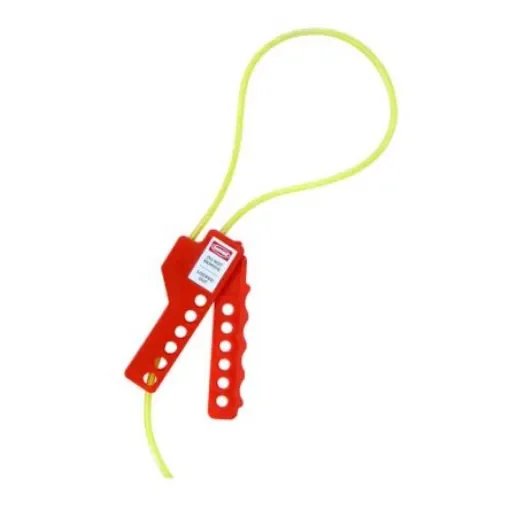 Spectrum Industrial Orange/Yellow Polyurethane Cable Lockout - LOK014 product image