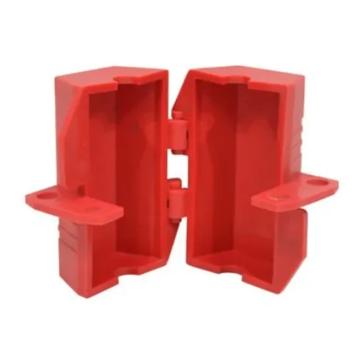 Spectrum Industrial Red 2-Lock Plug Lockout - LOK188 product image