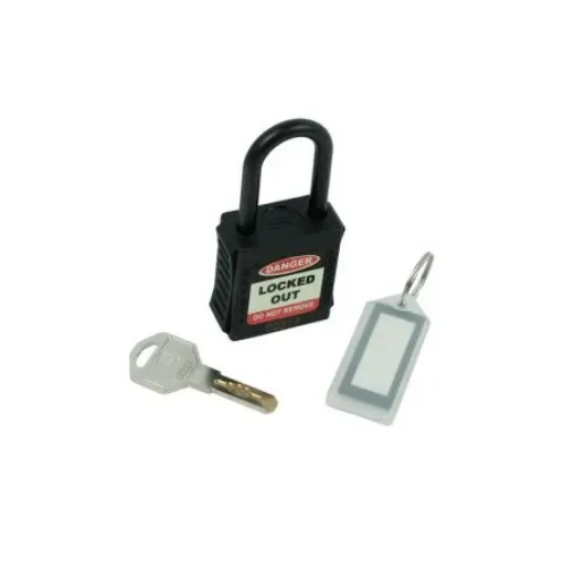 Spectrum Industrial Padlock Weatherproof Nylon Padlock, 6mm Shackle, 42mm Body - LOK266 product image