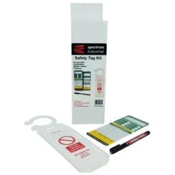 Spectrum Industrial TG01 Series White Safety Scaffolding Tag, English Language, 32Each per Pack - TG01BOX product image