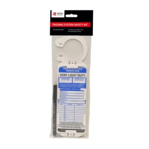 Spectrum Industrial TG12 Series White Safety Kit, English Language, 4Each per Pack - TG12KIT product image