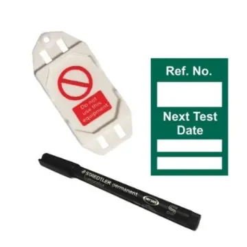 Spectrum Industrial TG60 Series White Safety Kit, English Language, 61Each per Pack - TG60GK product image