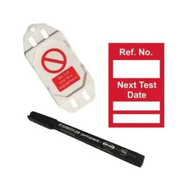Spectrum Industrial TG60 Series White Safety Kit, English Language, 61Each per Pack - TG60RK product image