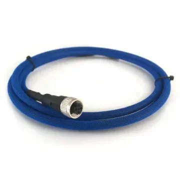 Hauber Elektronik M12 4-pin Sensor Cable, 10m Cable Length for Use with HE100.02 Ex - 11143 product image
